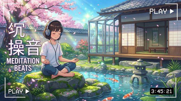 蜜桃传媒日式庭院生活视频